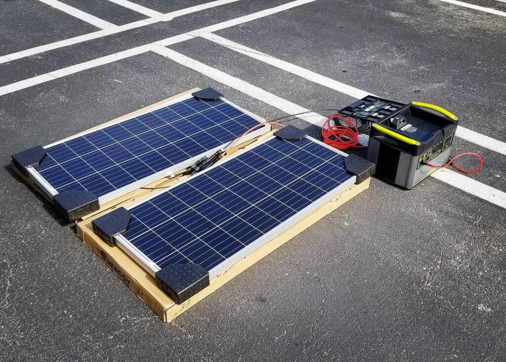 Powerstation Mit Solarpanel vergleich
