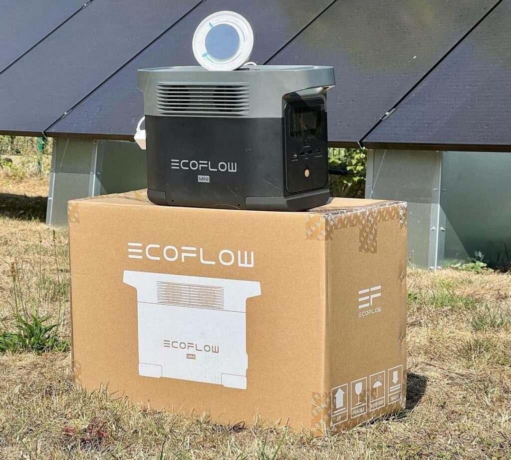 EcoFlow Delta 2 Camping Batterie mit Steckdose